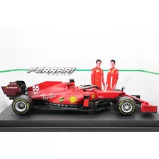 Formula 1 Ferrari Sf21 #55 Bburago 1:18, C. Sainz