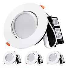 Luz Led Empotrada Con Cardán De 6 Pulgadas Torchstar Con Caj