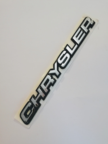 Emblema Letra Chrysler Spirit Shadow Foto 4