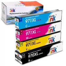 Cartucho Alternativo 970xl 971xl 4 Colores Starink [ 4 Un. ]