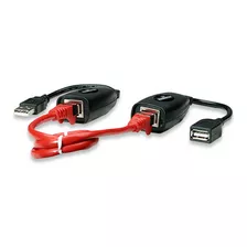 Adaptador Extension Usb2.0 A Rj45 60mts Con Cable Utp Activo