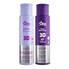 Magic Color Kit Shampoo Matizador - Matizador Ice Blond