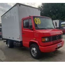 Mb Mercedes 710 Plus 2009 Baú 4,20 Baixo Km