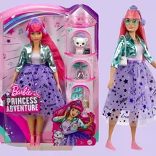 Barbie Princess Aventura Deluxe Princesa Daisy Con Mascota