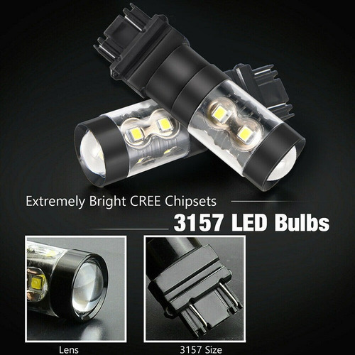 Cd1 3157 Luces Led De Marcha Atrs Para Ford F150 2004-2014 Foto 7