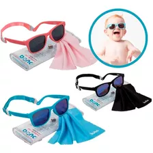 Óculos De Sol Bebê Com Alça Ajustável Proteção Uva Uvb Buba