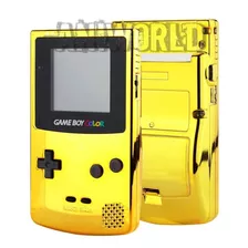 Carcasa Game Boy Color Oro Cromado Edición Limitada