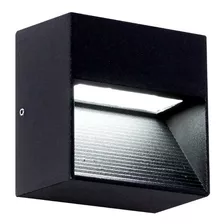 Aplique Exterior Led Integrado Ip54 Isch Leuk Negro