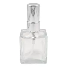 100 Frascos 50ml Cubo Vidro Válvula Spray Luxo P/perfume