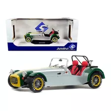 Lotus Seven 1989 Colin Chapman Escala 1:18 Solido Color Plateado