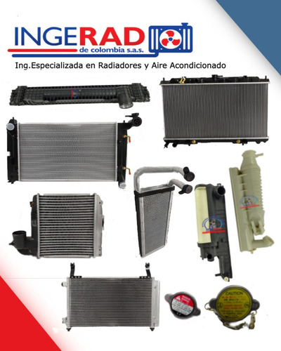 Radiador Toyota Hilux Hi-rider 2.4 2000-2005 Foto 3