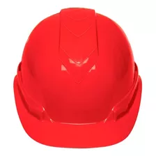 Casco De Seguridad Ajuste De Ratchet Azul Truper 10371 Color Rojo