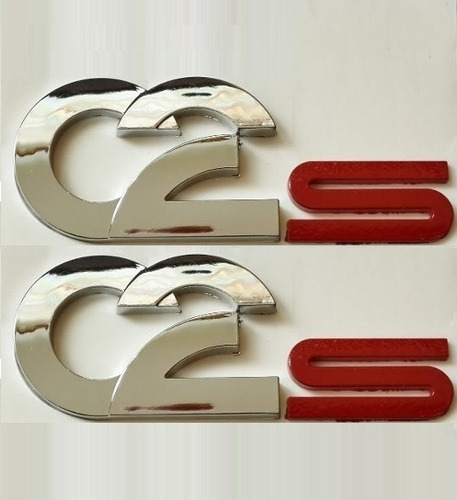 2 Pz. Par De Emblemas Tipo C2s, Versiones Chevy C2 *generico Foto 2