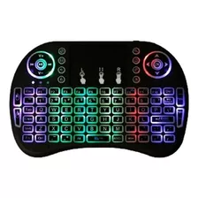 Mini Teclado Inalambrico Con Luz Rgb Smart Android Windows