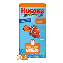 Huggies Little Swimmers Talla M 10 Un