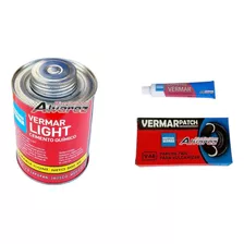 Cemento Químico Azul Vermar Ligth 500 Ml Para Parches