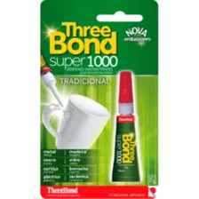 Super Bonder Threebond 2 Gr Extra Forte Adesivo Instantâneo