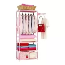 Perchero Rack Closet Gancho Latera Varios Colores 