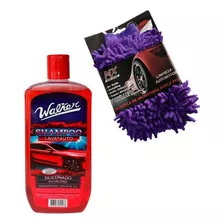 Shampoo Siliconado Ph Neutro Walker 500ml + Manopla Microfib