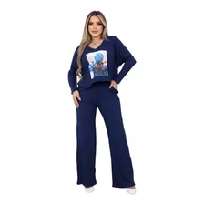 Calça Feminina Pantalona Soltinha Moda Blogueira Instagram