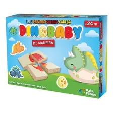 Meu Primeiro Quebra Cabeça Dino Baby - Pais & Filhos