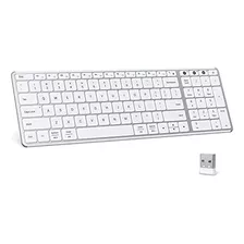 Teclado Inalámbrico Multidispositivo Seenda, 2,4 G, Usb Y Du