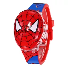 Reloj Infantil Personajes Disney Marvel Digital Luces Sonido