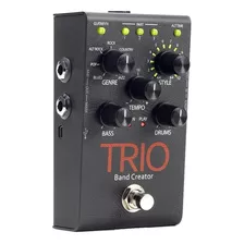 Pedal De Efecto Digitech Trio Band Creator Negro