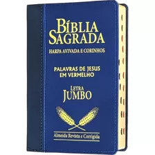 Bíblia Sagrada Evangelica Letra Extragigante Masculina E Feminina Com Índice - Capa Preta