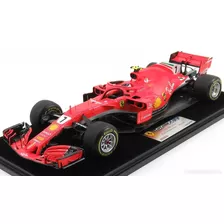 Ferrari Sf71h Kimi Raikkonen Gp Usa 2018 Looksmart 1/18