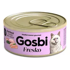 Gosbi Fresko Gato Esterilizado Pollo Con Conejo 70 Gr