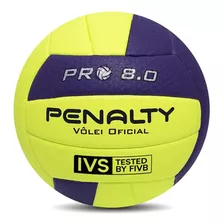 Bola Vôlei Penalty 8.0 Pro Ix Cor Amarelo Tamanho Único