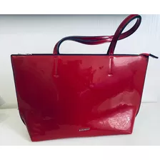 Hermoso Bolso Rojo Marca Basement 