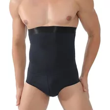Shorts Masculinos De Controle De Barriga Cintura Alta Emagre