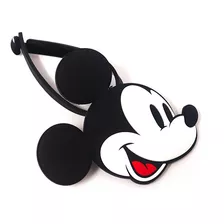 Miniso Etiqueta Para Equipaje Disney Mickey Mouse Cabeza Plá Color Negro