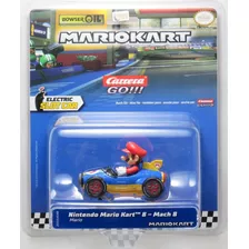 Miniatura Mario Mach 8 Autorama Mario Kart 8 1/43 Carrera Go