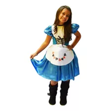 Fantasia Alice Cute Infantil Com Avental