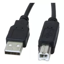 Cable Usb A - Usb B 2.0 Para Impresora One For All 2 Metros