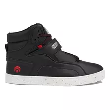 Botitas Osiris Modelo Rize Ultra Negro Rojo Exclusiva