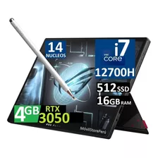 Asus Rog Flow Z13 Ci7-12700h 16gb 512ssd Rtx3050 4gb + Lapiz