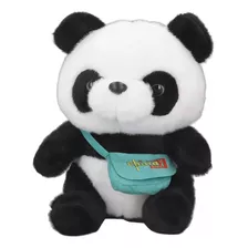 Peluche Con Forma De Panda Con Bolso 40 Cm 