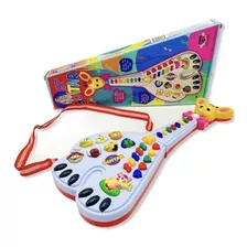 Guitarra Infantil Musical Girafa Brinquedos Teclado Infantil