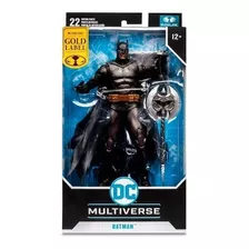 Figura De Acción Dc Multiverse Gold Label Collection Batman