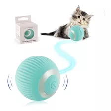 Pet Gravity Juguete Gato Bola Interactivo Inteligente Recargable Color Azul