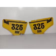 Number Plate Monark Bmx Turbo Placa Laterais 325 Original 