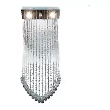 Lustre Cascata Cristal Coracao 3 X Gu-10 