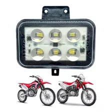 Farol Bloco Óptico Crf 230 Crf230 Crf 250f X-cell Com 6 Leds