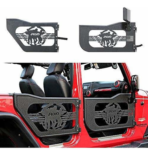 Foto de Jroad Compatible Con Puertas Tubulares Jeep Wrangler 07-