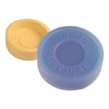 Molde De Silicone Artesanal Redondo Para Velas E Sabonetes