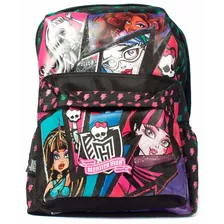 Mochila Espalda Monster High 16 PuLG Orig Dm404 Color Negro